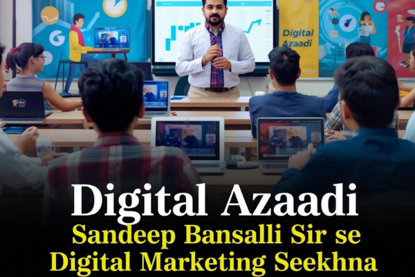 Digital marketing digital azadi sandeep bansali sir se