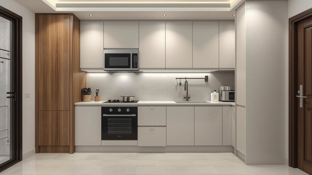 Modular kitchen interior design in mumbai by Trustnest interiors