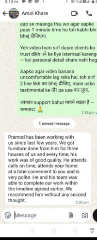 Interior contractor in mumbai 100+ trusted client testimonials