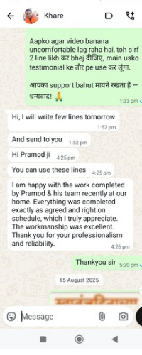 Interior contractor in mumbai 100 + trusted client testimonials