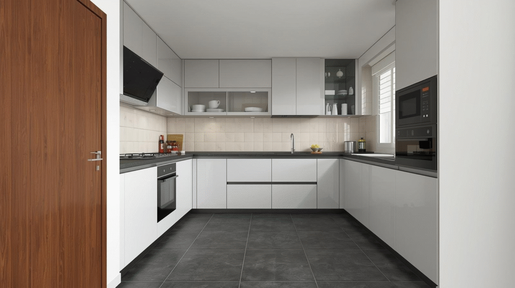 Kitchen flooring stone anti skid tiles India