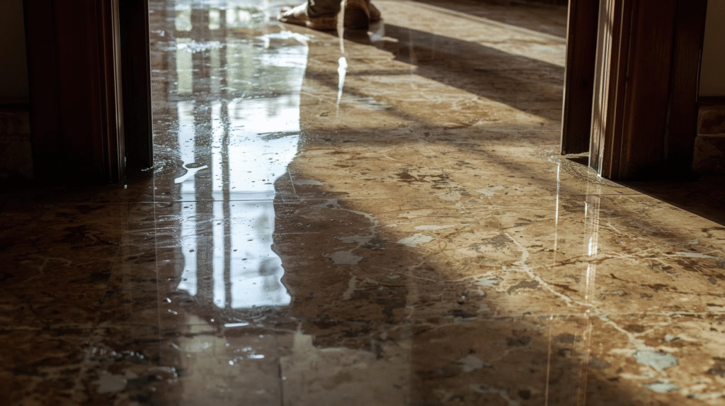 glossy marble flooring problem slippery floor indian home