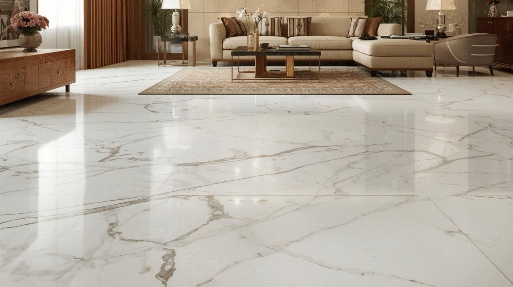 marble flooring for living room pros and cons